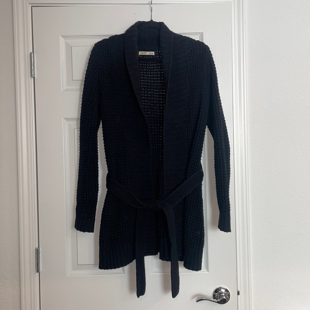 Black cardigan from Old Navy